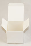 White 5cm Cube Gift Box - Wedding Anniversary Christening Favor