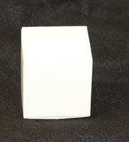 White 5cm Cube Gift Box - Wedding Anniversary Christening Favor