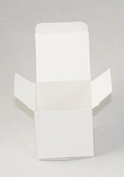 White 5cm Cube Gift Box - Wedding Anniversary Christening Favor
