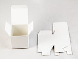 White 5cm Cube Gift Box - Wedding Anniversary Christening Favor