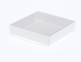 White Hamper Product Presentation Gift Box - 25x17x5cm deep - White with Clear Lid - Retail Product Show case