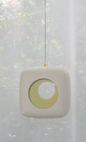 Hanging Candle Holder- Cube - Outdoor/Indoor - Yellow