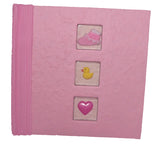 Newborn Baby Shower Girl Pink - 100 Sleeves Photo Album