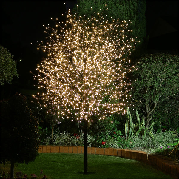 Mains operated store outdoor fairy lights