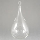 20cm Tear Drop Hanging Glass Tealight Candle Holder- Outdoor or Indoor - Event Decoration